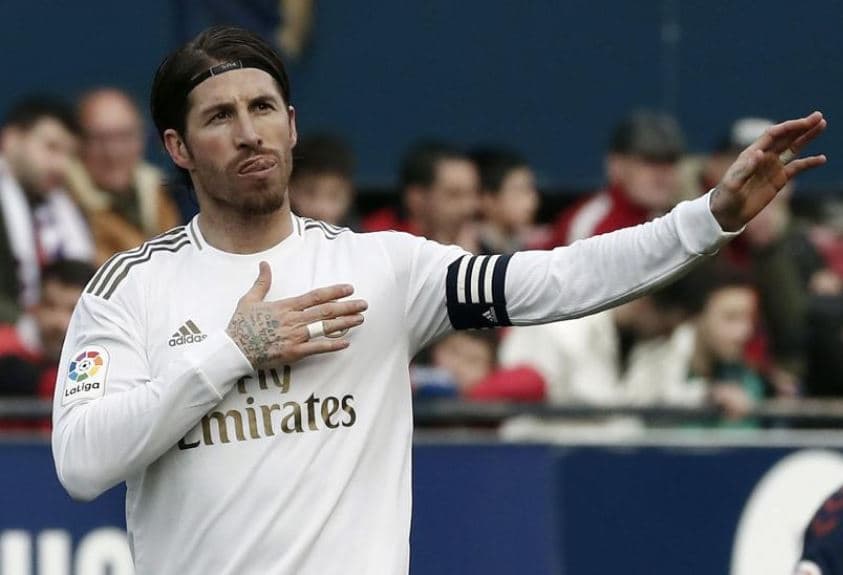 Cánticos de "Ramos muérete" al capitán del Real Madrid