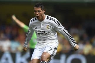 Cristiano Ronaldo hizo su octavo gol en los tres últimos partidos.