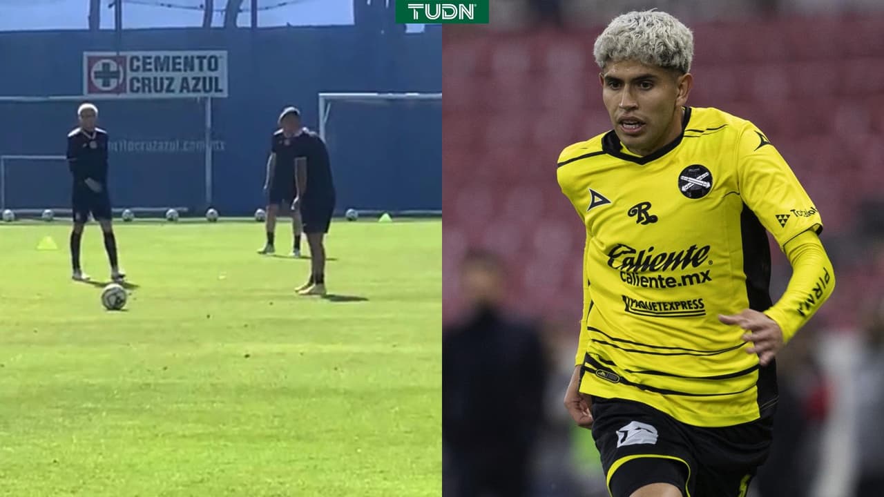 Carlos Vargas es refuerzo oficial de Cruz Azul y ya entrenó en La Noria