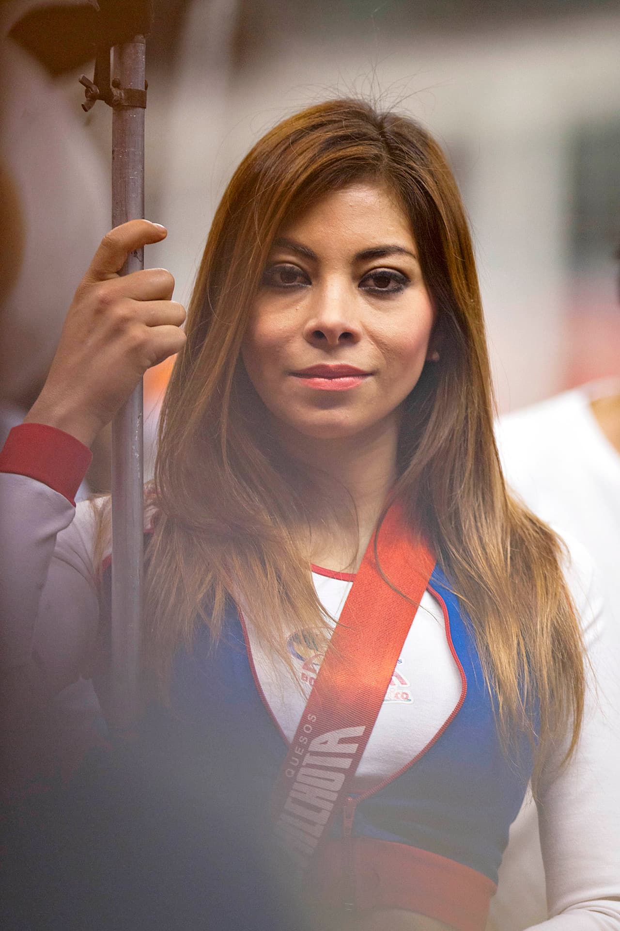 La bellas porristas en la ida de cuartos