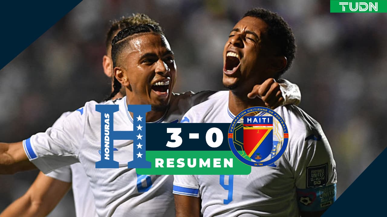 ¡Triunfo clave! Honduras golea a Haití y retoma liderado de su grupo