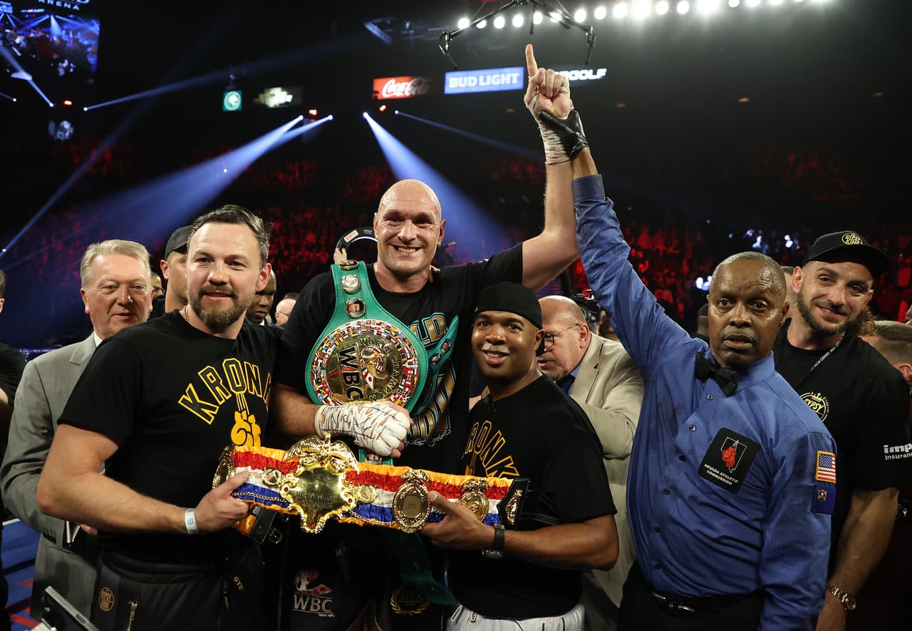 "Tengo buenas noticias": Tyson Fury sobre su pelea con Joshua