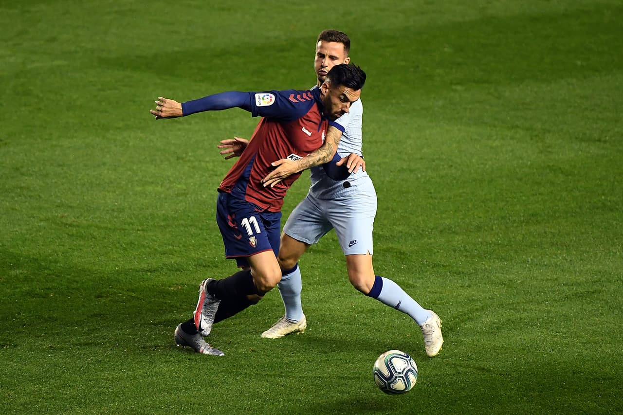 Osasuna comenzó a desplomarse y en los últimos minutos 15 minutos recibieron tres anotaciones más.