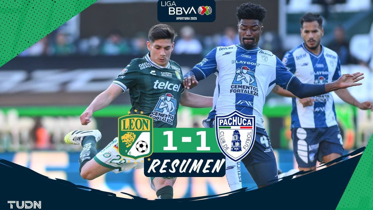Resumen | León y Pachuca dividen puntos en el Estadio de la Fiera
