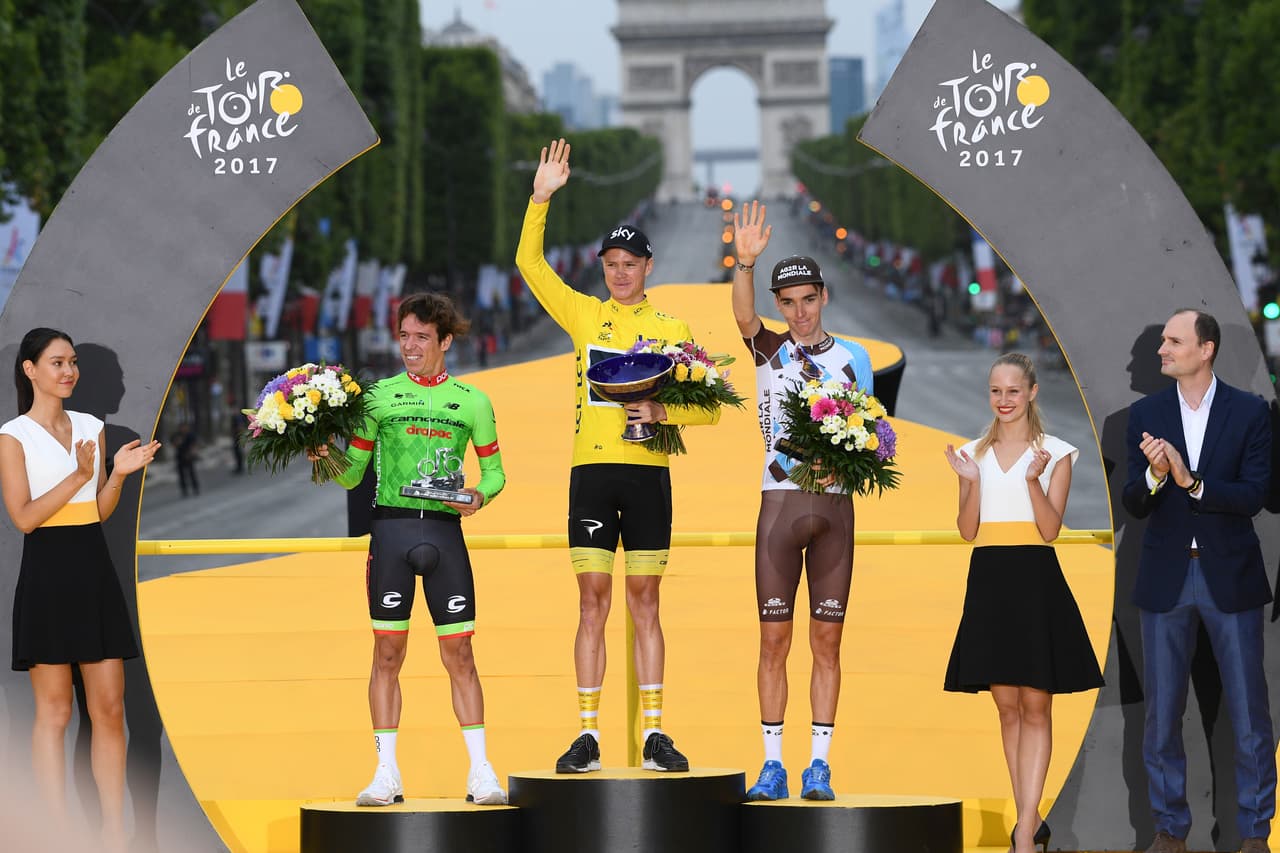 El ciclismo dejó una definición del Tour de France muy apretada, la más apretada de la historia, entre Chris Froome y Rigoberto Urán.