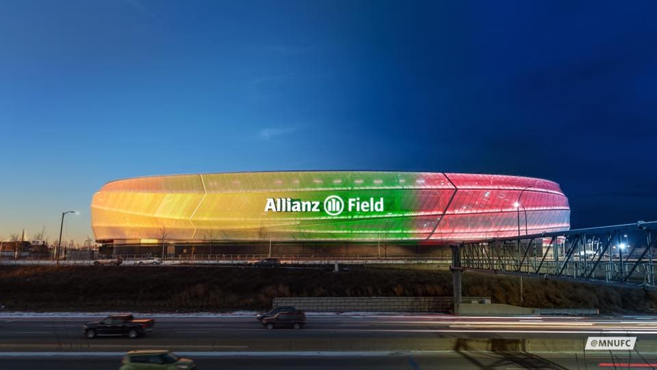 El estadio ya luce todo su esplendor, a días de su inauguración oficial.