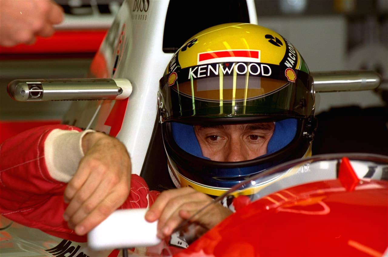 El piloto era idolatrado por gente del futbol como Zico, ídolo de Brasil en los 80.