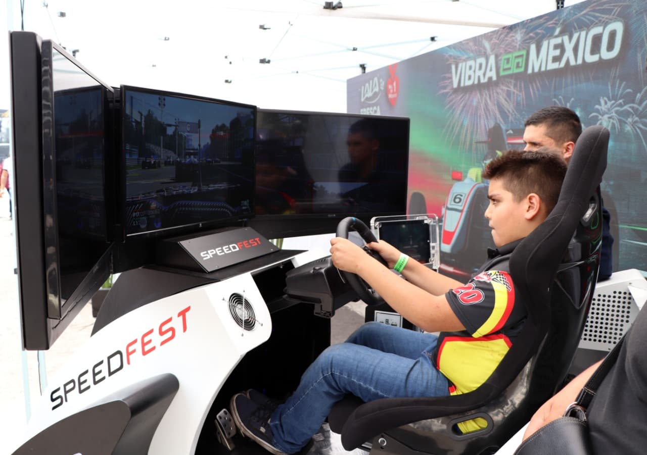 Juegos y diversión en el Speed Fest.