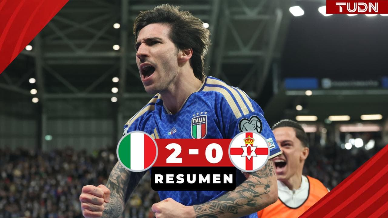Italia derrota a Irlanda del Norte en la semifinal del Repechaje UEFA Mundial 2026