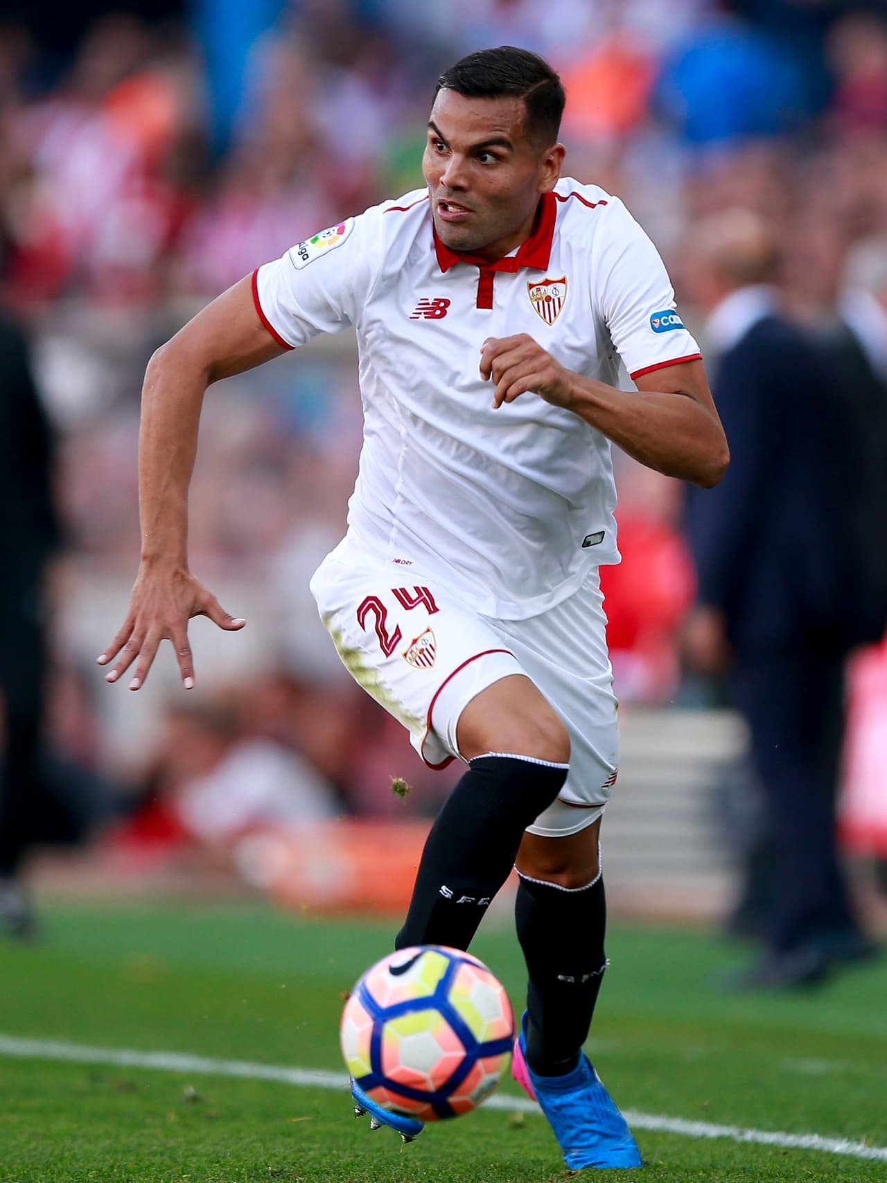 Sampaoli tuvo al lateral derecho Gabriel Mercado en Sevilla y ratifica su convocatoria.