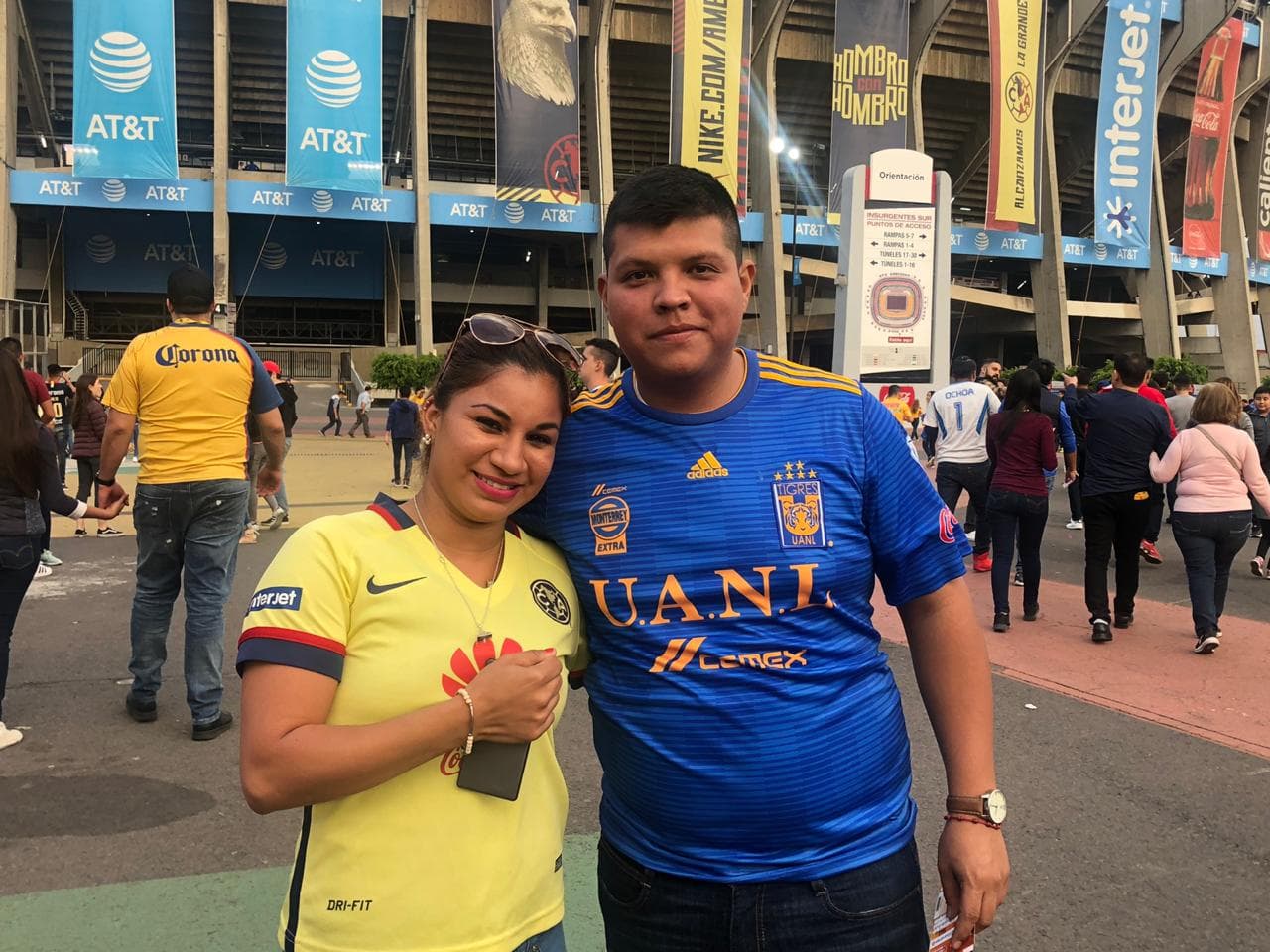 Las parejas de América y Tigres listas para el encuentro en el Estadio Azteca por la Jornada 12 del 
<a href="https://www.univision.com/deportes/futbol/liga-mx/*">Clausura 2019</a>.