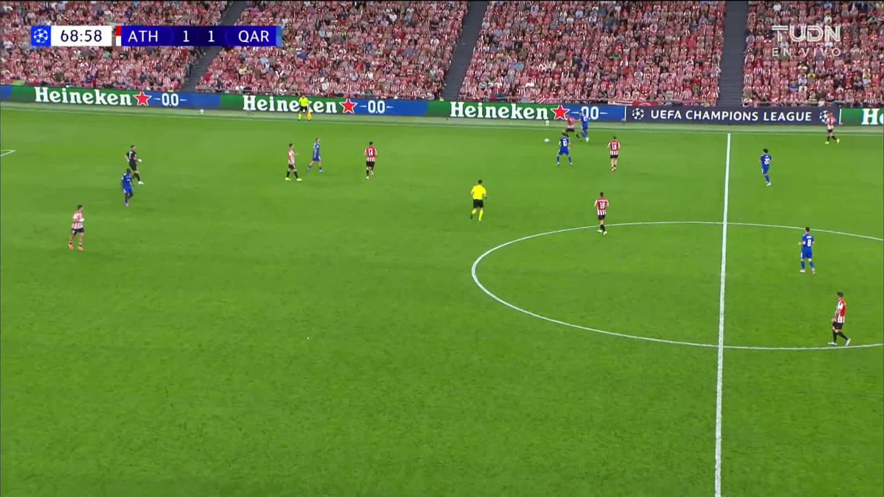 ¡GOL!  anota para Athletic Club. Robert Navarro