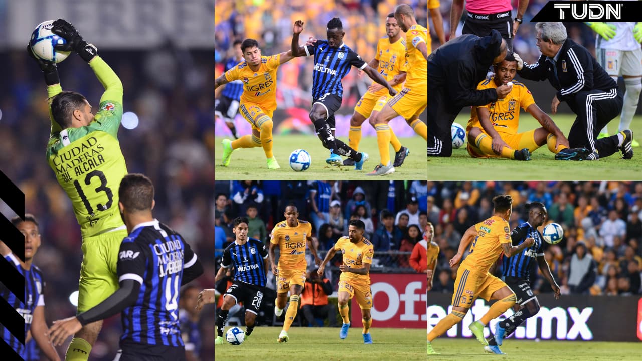 Querétaro y Tigres dividen puntos y ambos llegan a 28 unidades que los situan en la cuarta y quinta posición al momento.