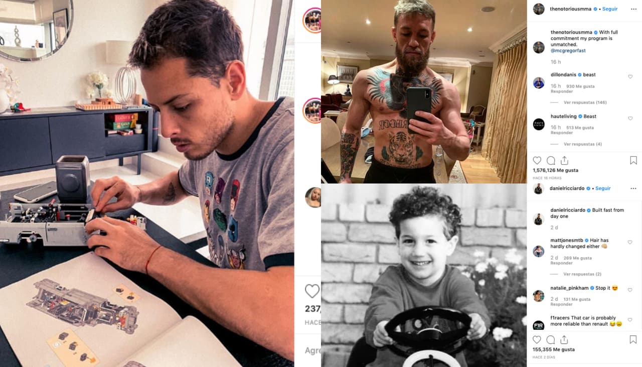 Grandes figuras del deporte mundial compartieron sus momentos más personales en sus redes sociales, cada uno con una realidad distinta pero todos como unos ídolos.