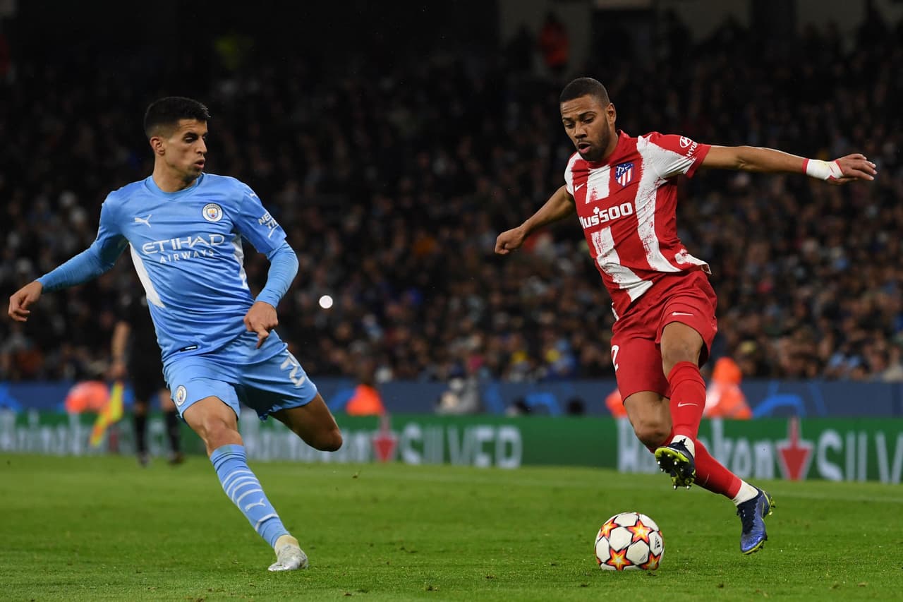 Un gol de Kevin de Bruyne bastó para que el Manchester City venciera al Atlético en la ida de los Cuartos de Final de la Champions League.