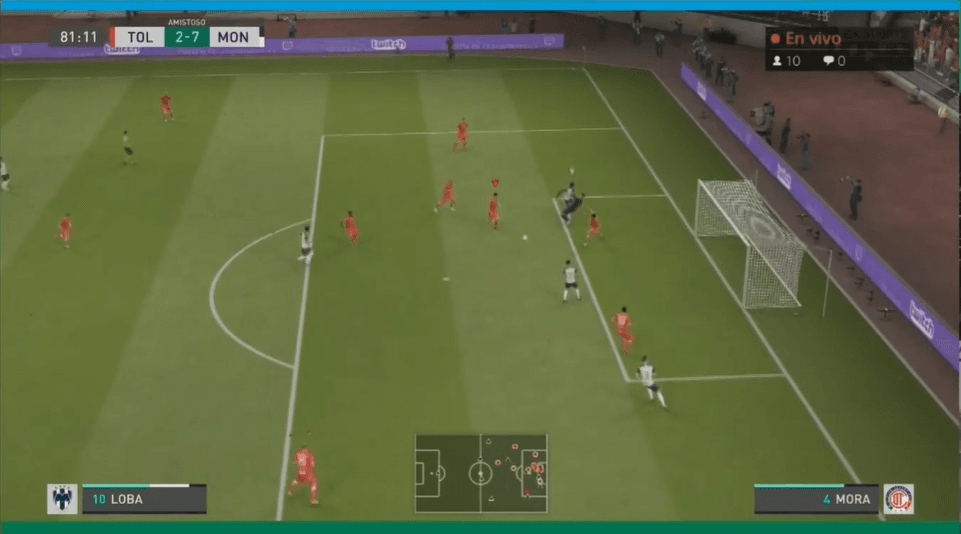 Alan Medina de Toluca, no pudo contener la goliza que le propinó Cantú por parte de Monterrey. Los goles corrieron por parte de Maxi Meza (2), Funes Mori (3), Dorlan Pavón (2) y Gallardo.