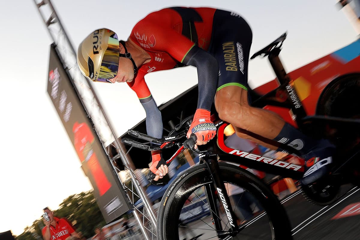 El ciclista italiano Vincenzo Nibali, del equipo Bahrain Merida, es uno de los favoritos para ganar la competencia.