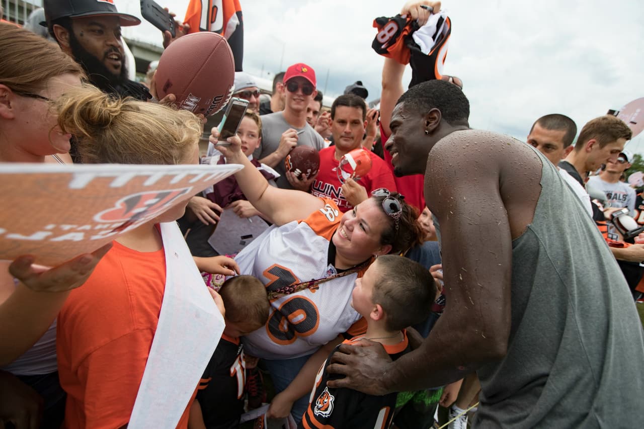 Mira a los aficionados de la NFL durante la primera semana de la pretemporada.