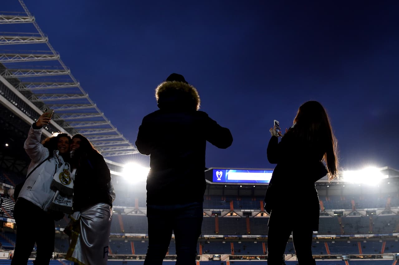 Un buen ambiente para vivir del fútbol de primer nivel en la Champions.