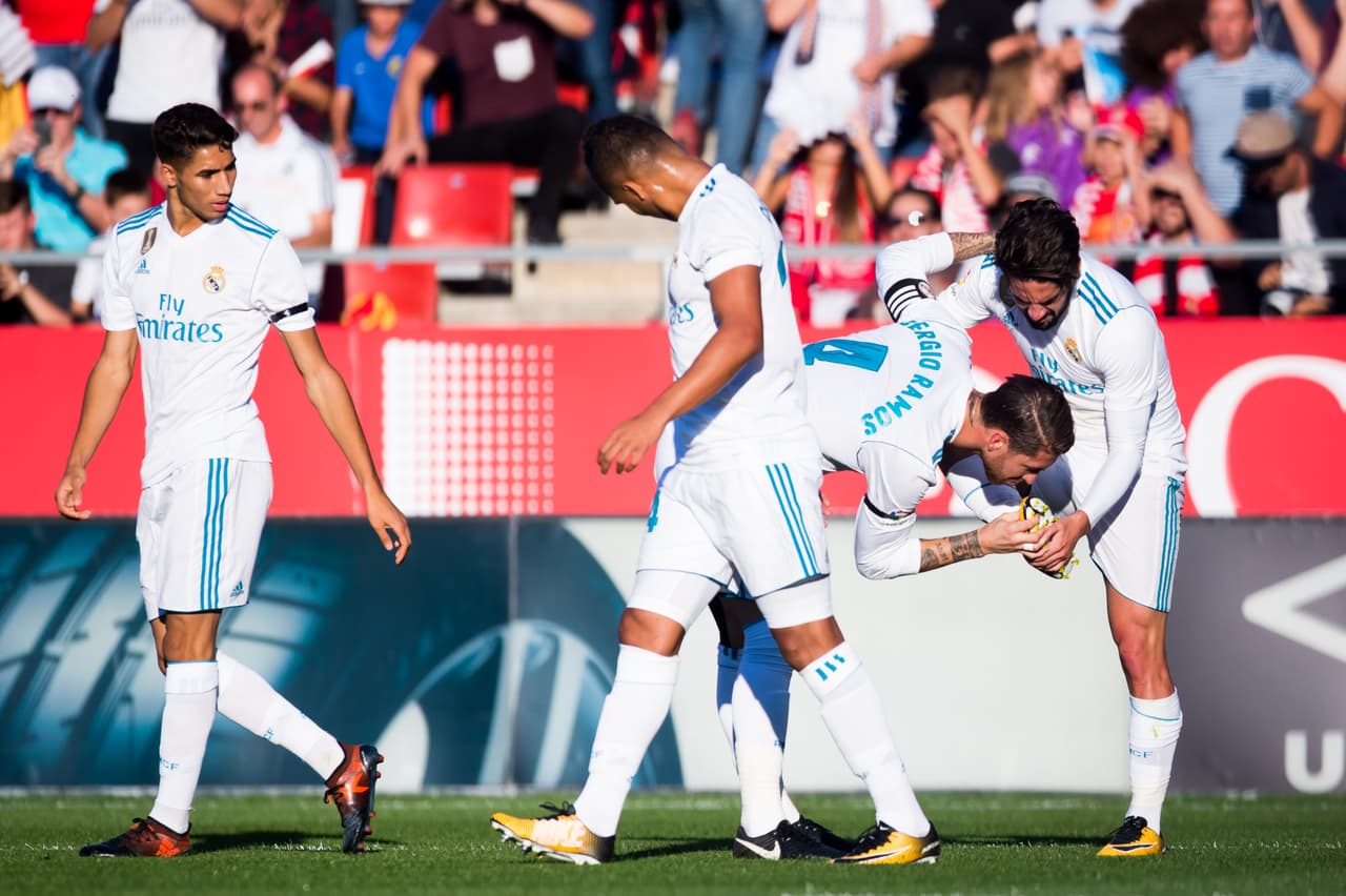 Fue el tercer gol del ex Málaga en esta edición de La Liga y el cuarto de la temporada, con el que anotó en la Supercopa de la UEFA ante el Manchester United.