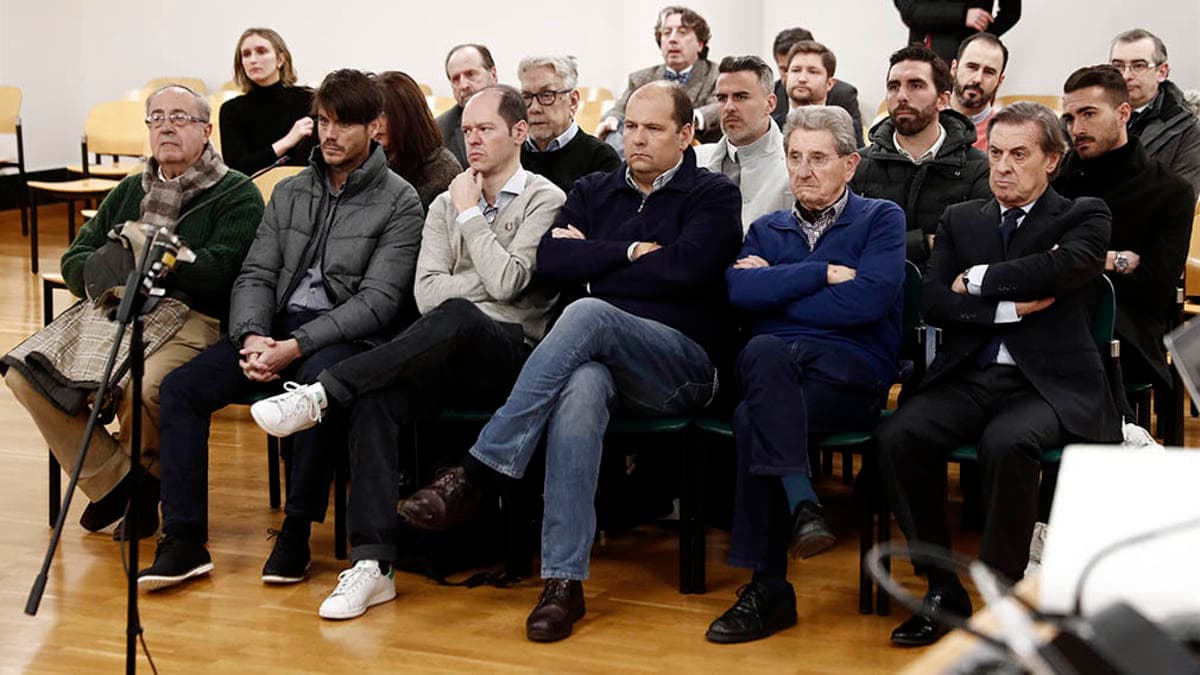 Dictan penas de prisión a nueve acusados en el ‘caso Osasuna’