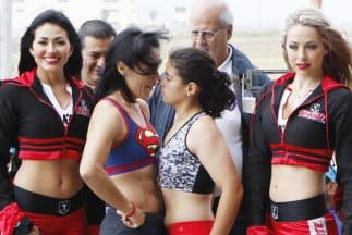 Jackie nava y Mayra Gómez en peso (Foto: Zanfer).