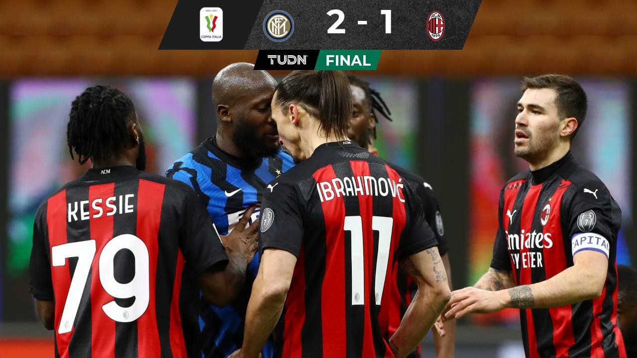 Zlatan y Lukaku se enfrascan en pelea tras la Copa Italia