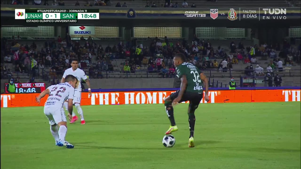 ¡TIRO ATAJADO! disparo por Cristian Battocchio.