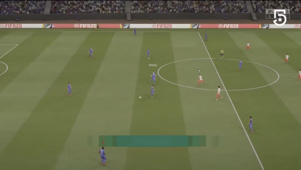 Cruz Azul no logra aguantar la ventaja y en la última jugada del partido Kevin Mercado se logra meter en el área de la Máquina para marcar el tanto del empate.