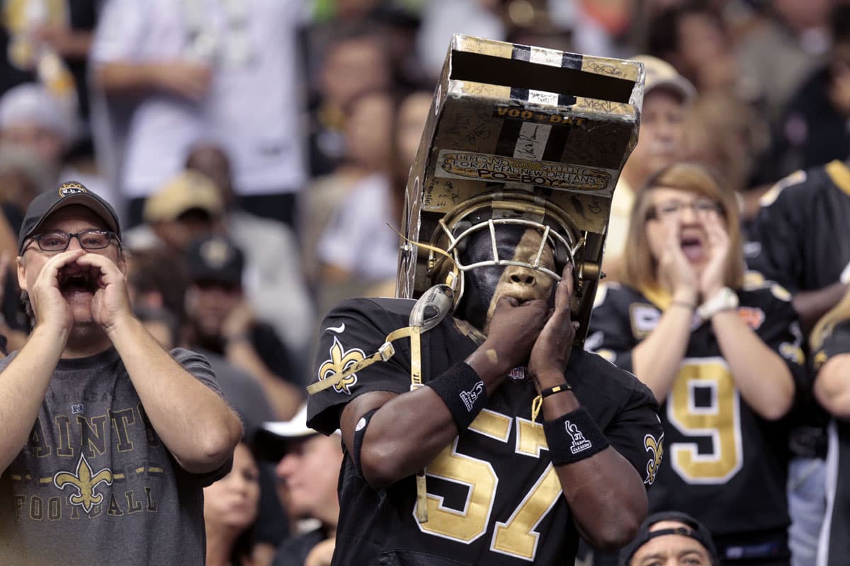 La ruidosa multitud hace que sea difícil para los equipos visitantes ejecutar ofensivamente, y la construcción de los Saints enmudece cuando Drew Brees está al mando. Los Saints deben restablecer su ventaja local para este 2015 (AP-NFL).