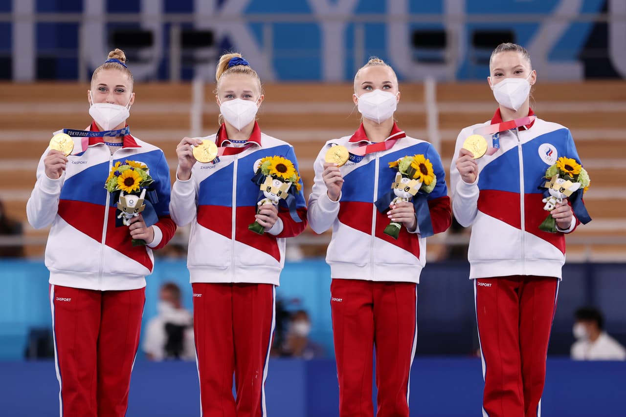 Falla Simone Biles y el oro es para el equipo ruso en gimnasia