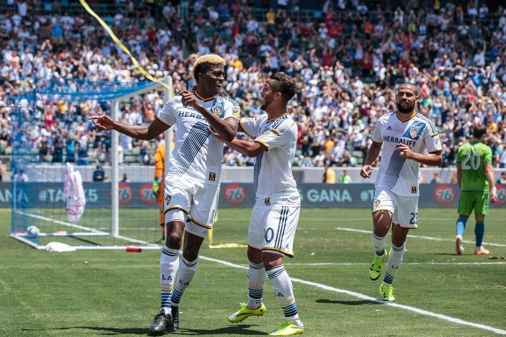 Transcurridos los 13 minutos del partido, LA Galaxy consiguió el gol del empate tras un remate de Zardes.