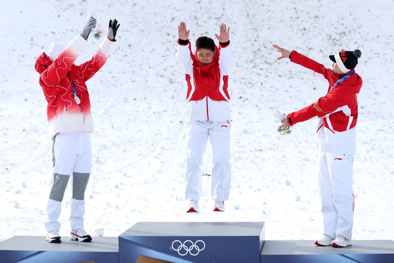 China se apropia de los aerials en el esquí acrobático de Milano Cortina 2026