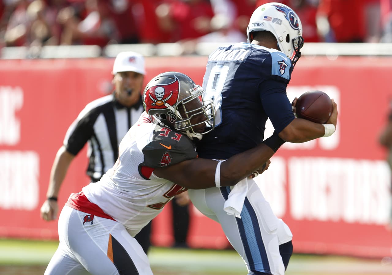 No te pierdas las mejores imágenes del duelo de la Semana 1, en el que los Tennessee derrotaron a domicilio a los Tampa Bay Buccaneers por 42-14.