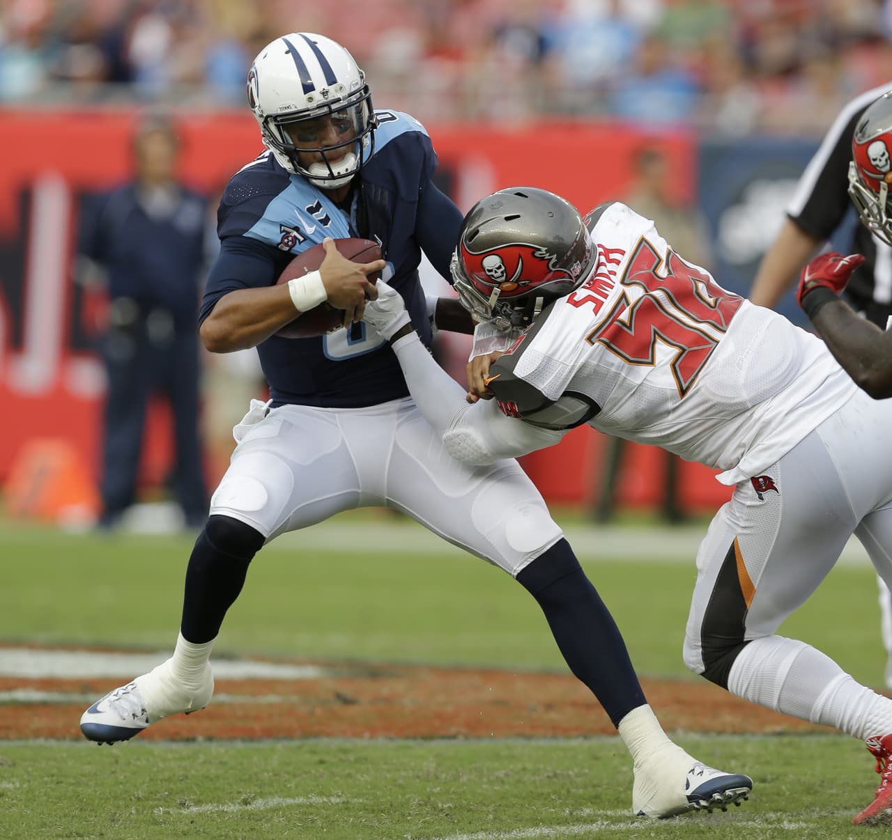 No te pierdas las mejores imágenes del duelo de la Semana 1, en el que los Tennessee derrotaron a domicilio a los Tampa Bay Buccaneers por 42-14.