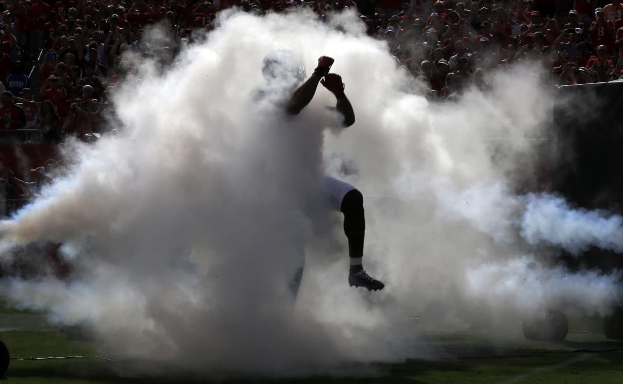 No te pierdas las mejores imágenes del duelo de la Semana 1, en el que los Tennessee derrotaron a domicilio a los Tampa Bay Buccaneers por 42-14.