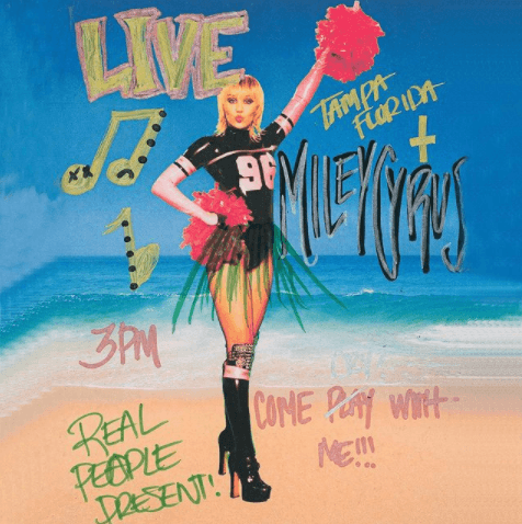 Miley, junto con TikTok, será parte del show previo al partido.