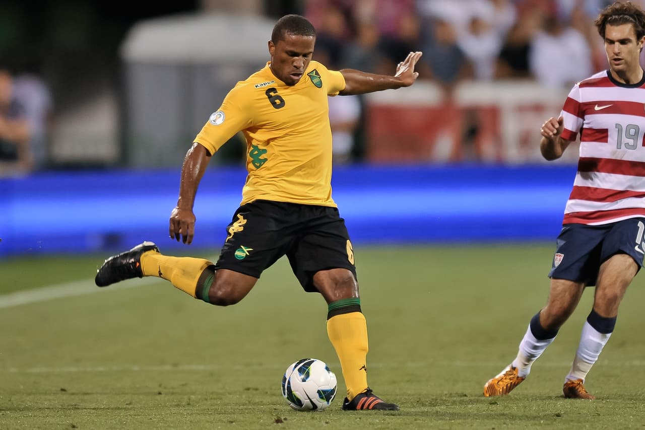 Jermaine Taylor: Posición: Defensa: Edad: 31 años: Club: Portland Timbers. Veces seleccionado: 41: Descripción: El defensa lateral ya tiene un largo recorrido con Jamaica, ha jugado cuatro torneos de Copa Oro y es considerado como uno de los mejores defensas de su país.