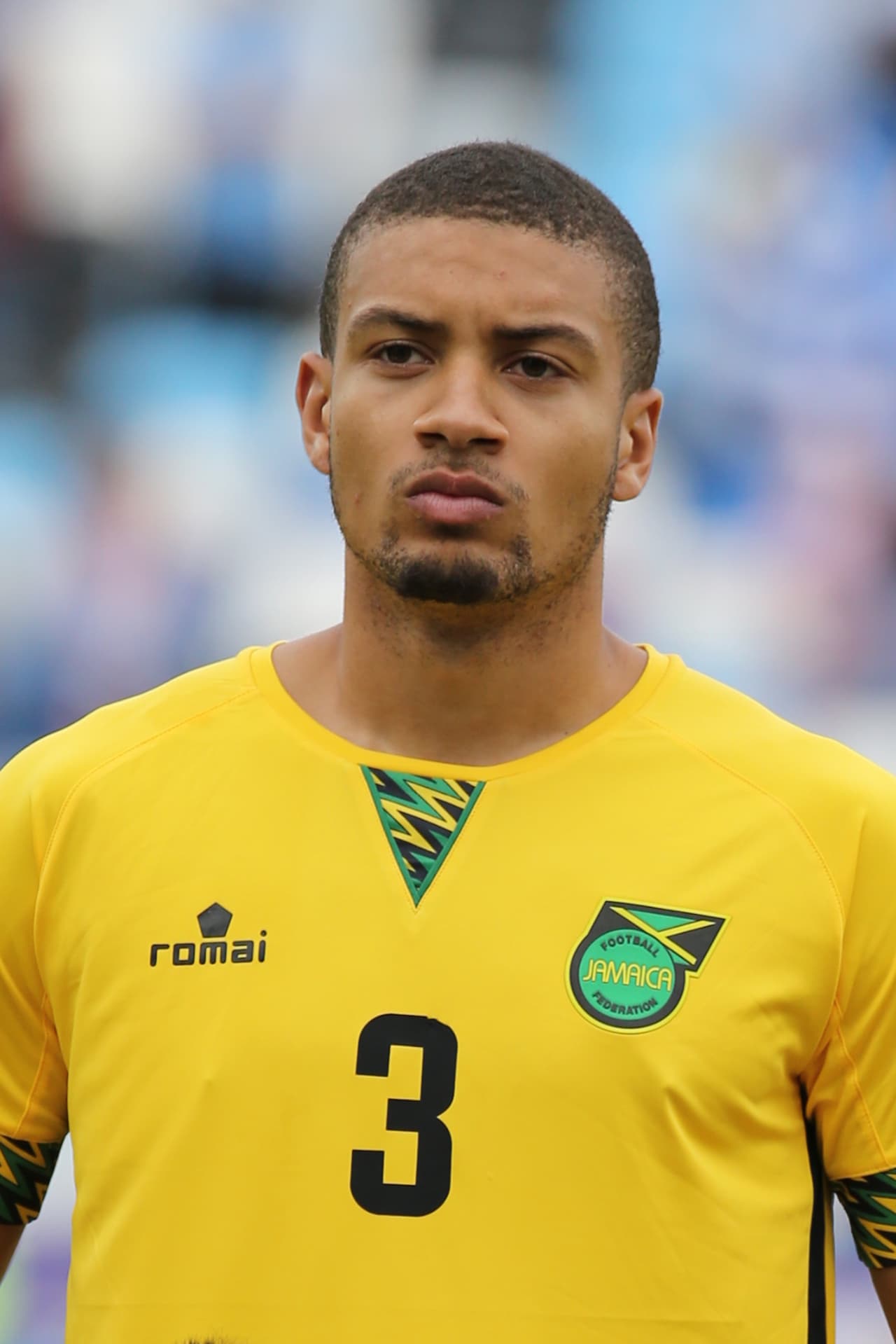Michael Hector: Posición: Defensa: Edad 21 años: Club Chelsea: Veces seleccionado: 10. Descripción: Es uno de los defensas titulares del cuadro jamaiquino, Hector ya sabe lo que es jugar una Copa América ya que fue titular en Chile 2015 en los tres juegos. Además, participó en la Copa Oro donde Jamaica fu subcampeón.
