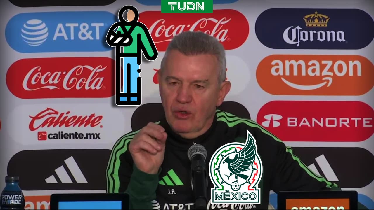 Al mal tiempo, buena cara: Aguirre analiza tema de lesionados en el Tri