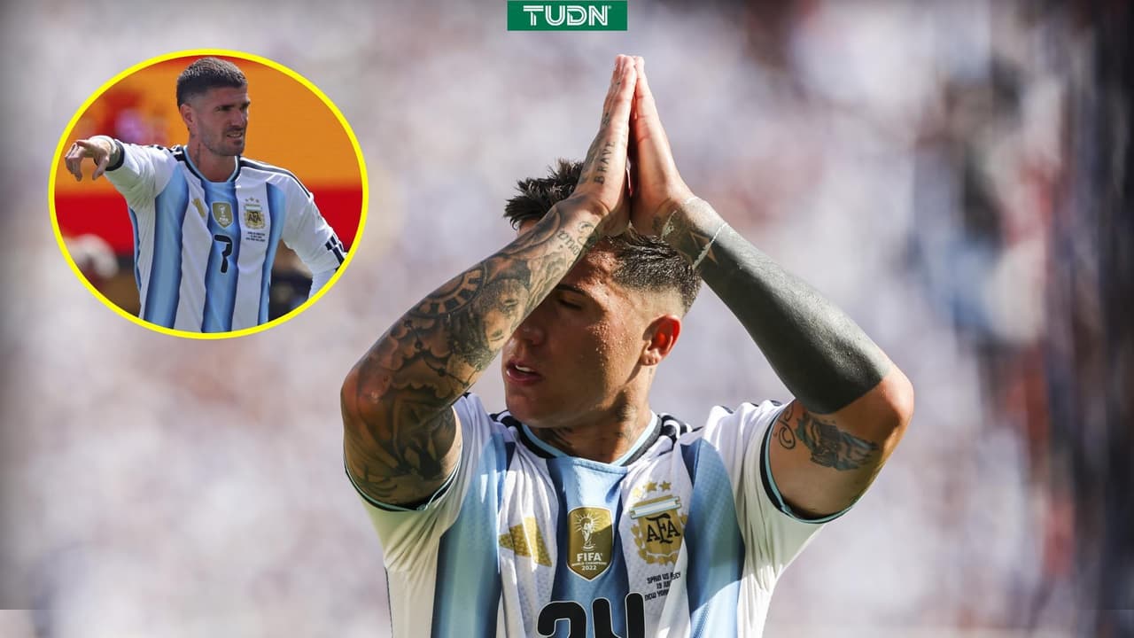 Enzo Fernández y Rodrigo de Paul, orgullosos de ser argentinos