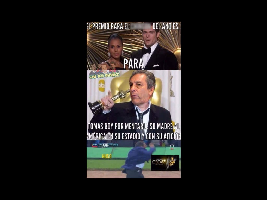 Se llevaron acabo los Premios de la Academia y los memes relacionados con el fútbol no podían faltar. Y Cruz Azul y Atlas fueron los que se llevaron las burlas.