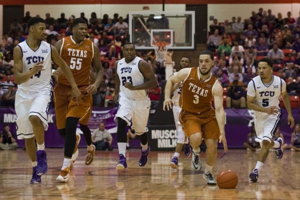 TCU vs UT basketball