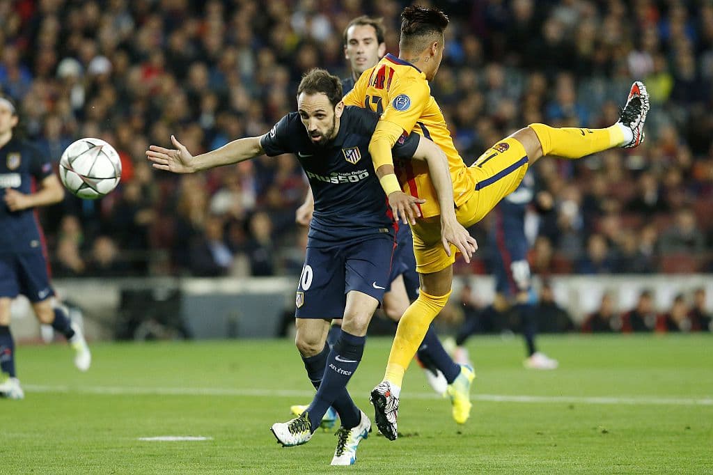 En el partido de ida, el Atlético desposeo al Barcelona 22 veces, la mayor cantidad de veces en las últimas tres temporadas para el Barcelona.