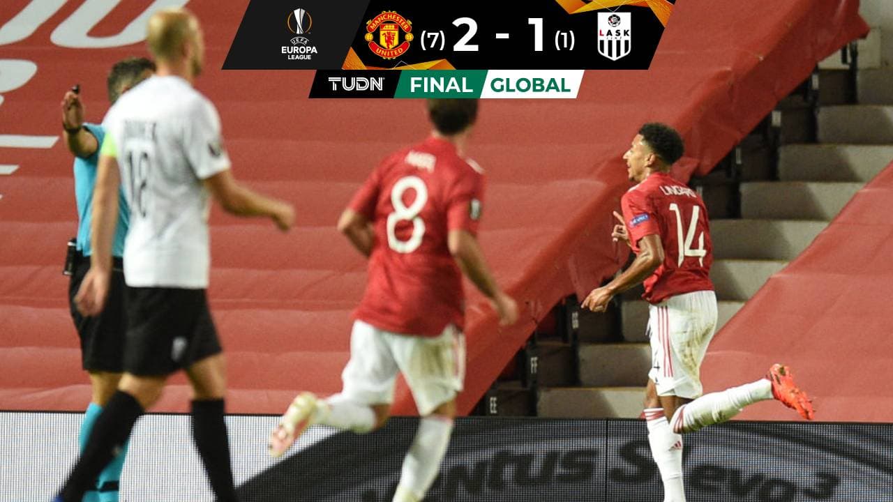 Manchester United cumple el trámite ante LASK en Europa League