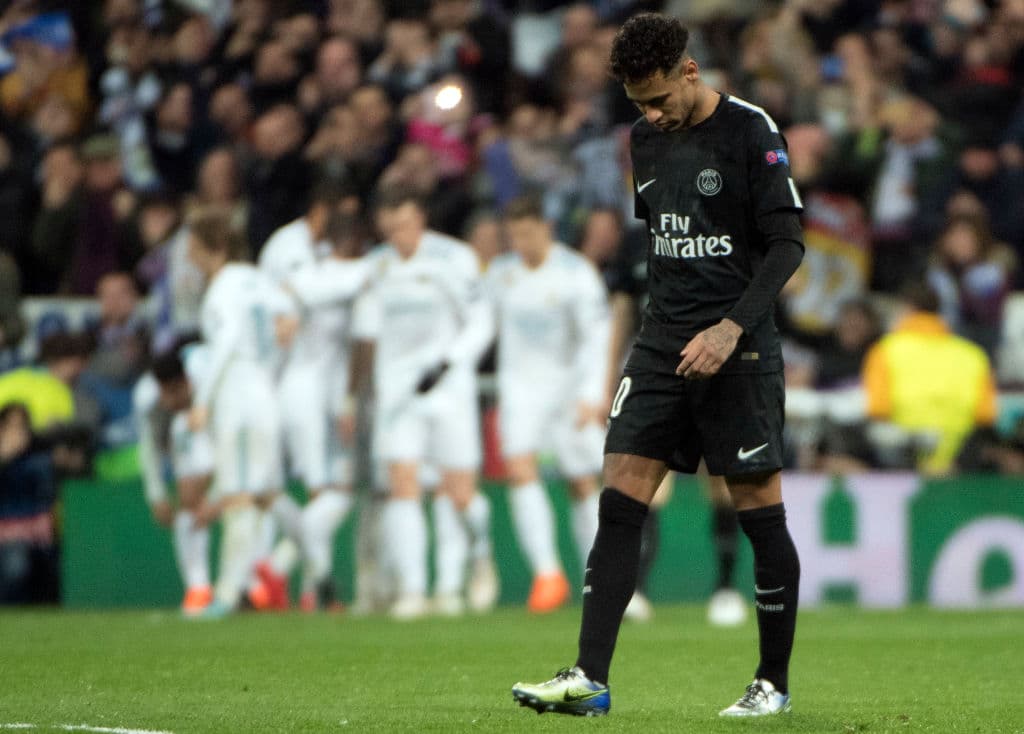 Pero el golpe de la realidad llegó al PSG con Neymar cuando Real Madrid lo venció en el juego de ida de los octavos de final con un 3-1 que lucía a sentencia. El brasileño brilló por su ausencia.