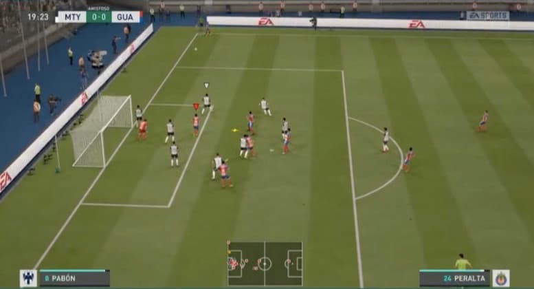 Gudiño logra despertar en el segundo tiempo y consigue sacar el empate ente los Rayados de Luis Cárdenas.