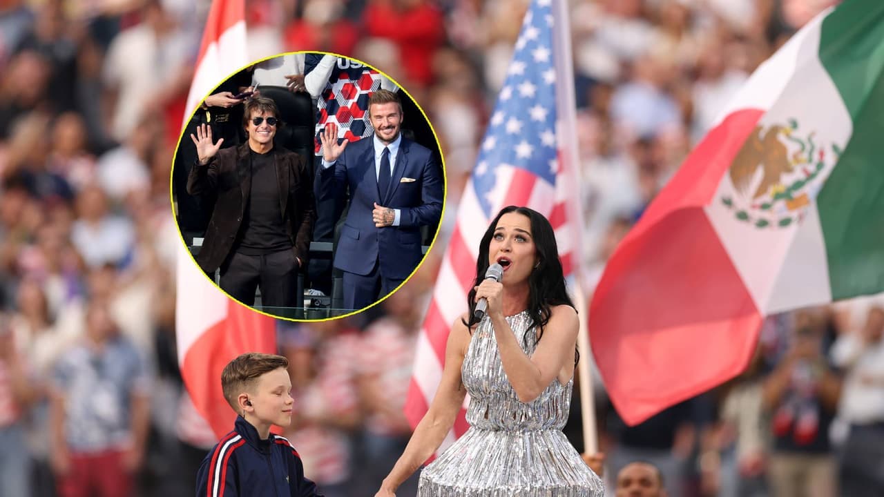 Así fue el show de Katy Perry en la inauguración mundialista de Estados Unidos
