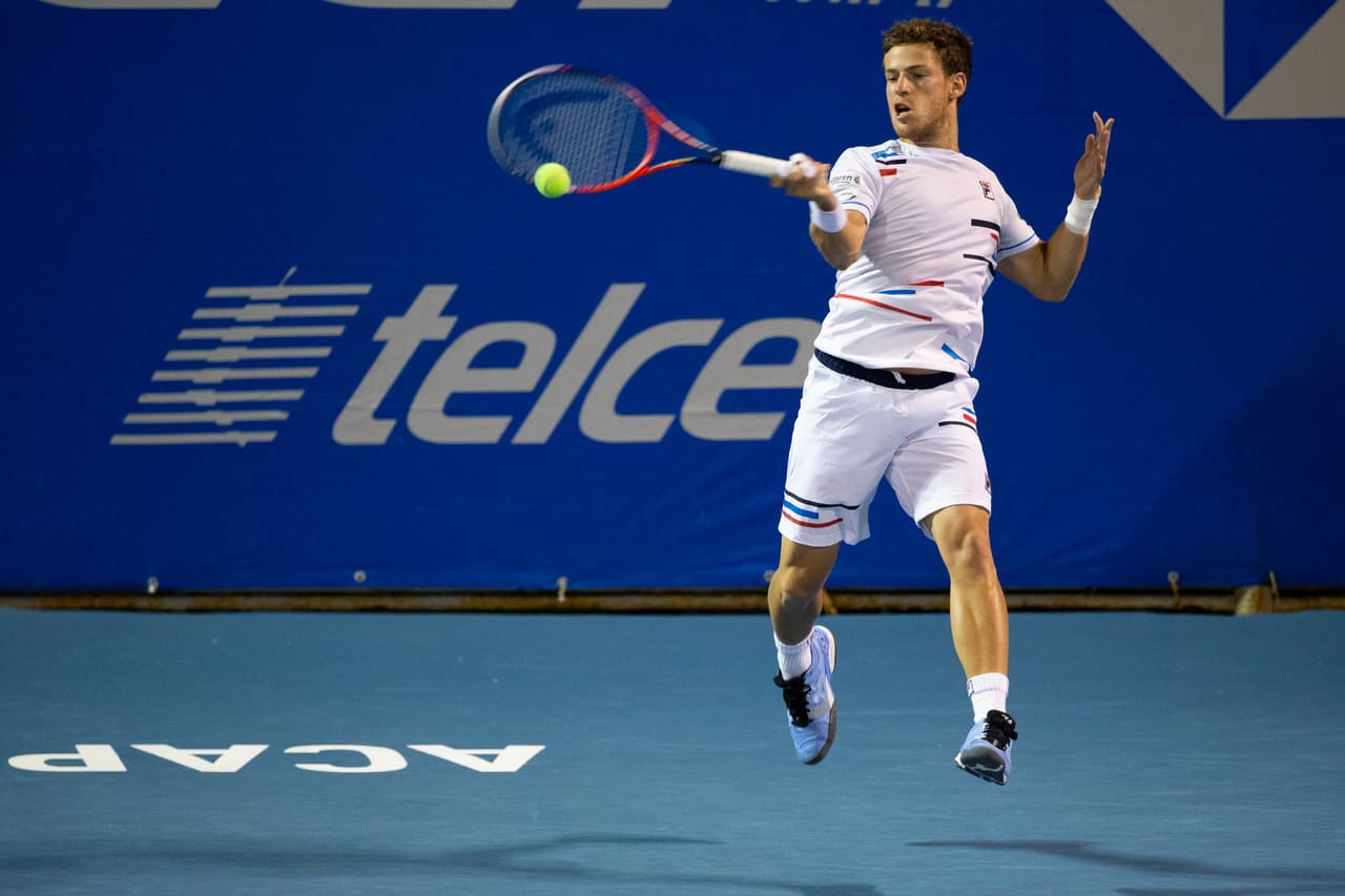 El argentino y cuarto preclasificado Diego Schwartzman vio concluir su participación en el AMT 2019.