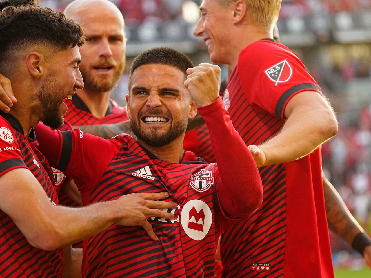 Fue una buena presentación en sociedad para Insigne en la MLS.
<br>